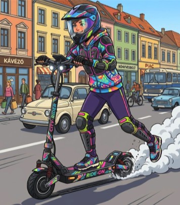 Közepes teljesítményű roller